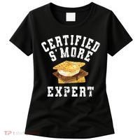 Funny S'more Lover Meme Certified Smore Expert Women's T-Shirt thumb 0