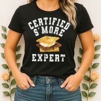 Funny S'more Lover Meme Certified Smore Expert Women's T-Shirt thumb 2