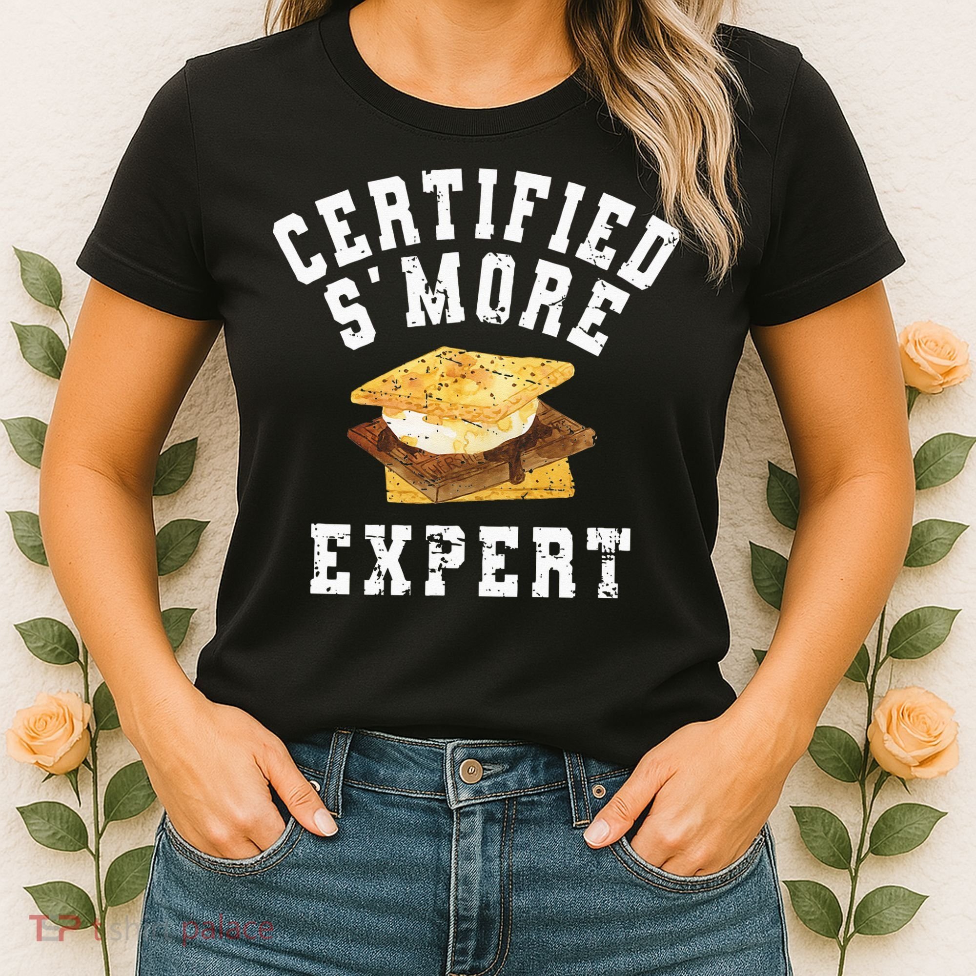 Funny S'more Lover Meme Certified Smore Expert Women's T-Shirt