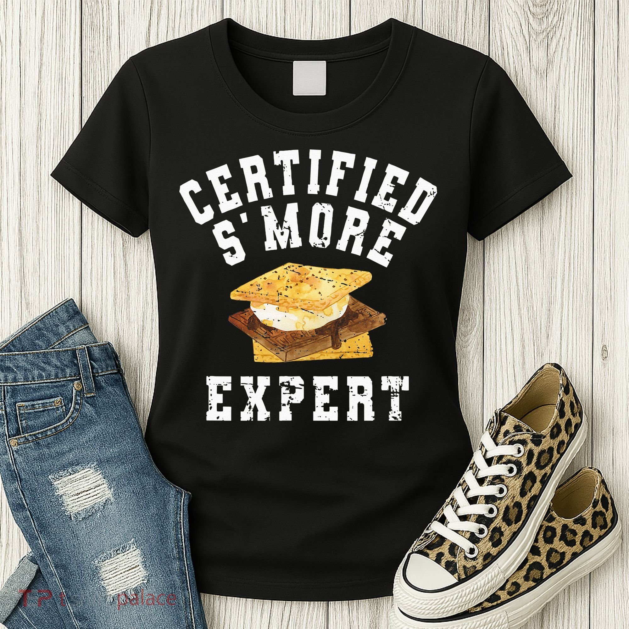 Funny S'more Lover Meme Certified Smore Expert Women's T-Shirt
