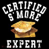 Funny S'more Lover Meme Certified Smore Expert Kids Hoodie thumb 5
