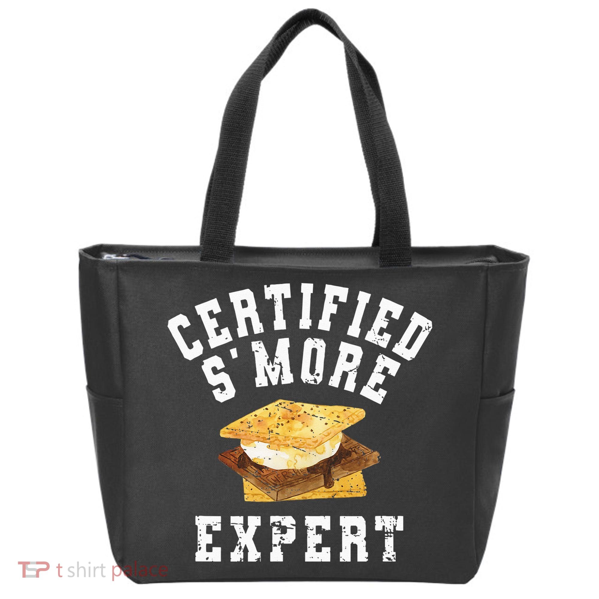 Funny S'more Lover Meme Certified Smore Expert Tote Bag