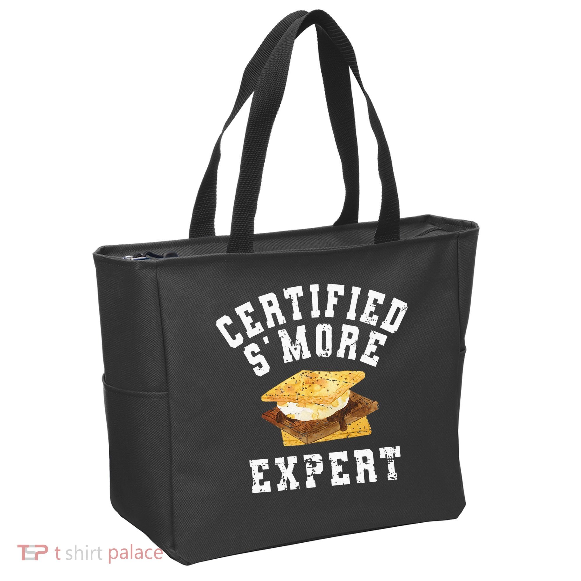 Funny S'more Lover Meme Certified Smore Expert Tote Bag