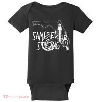 Florida Strong Lighthouse Florida Donation Baby Bodysuit thumb 0