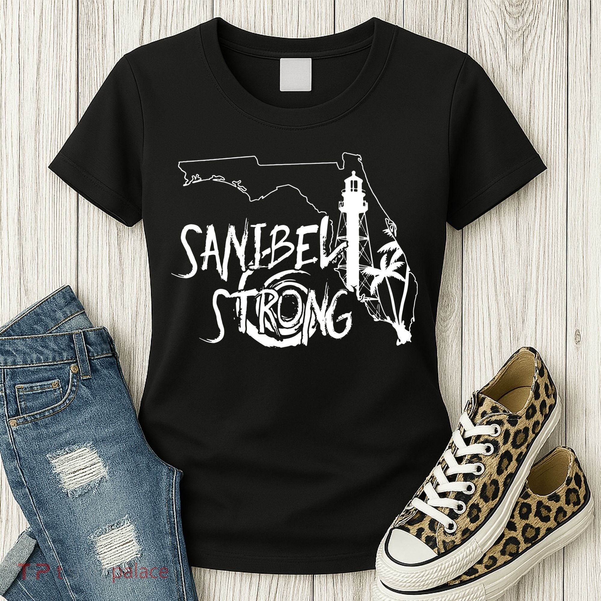 Florida Strong Lighthouse Florida Donation Women's T-Shirt