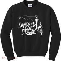 Florida Strong Lighthouse Florida Donation Kids Sweatshirt thumb 0
