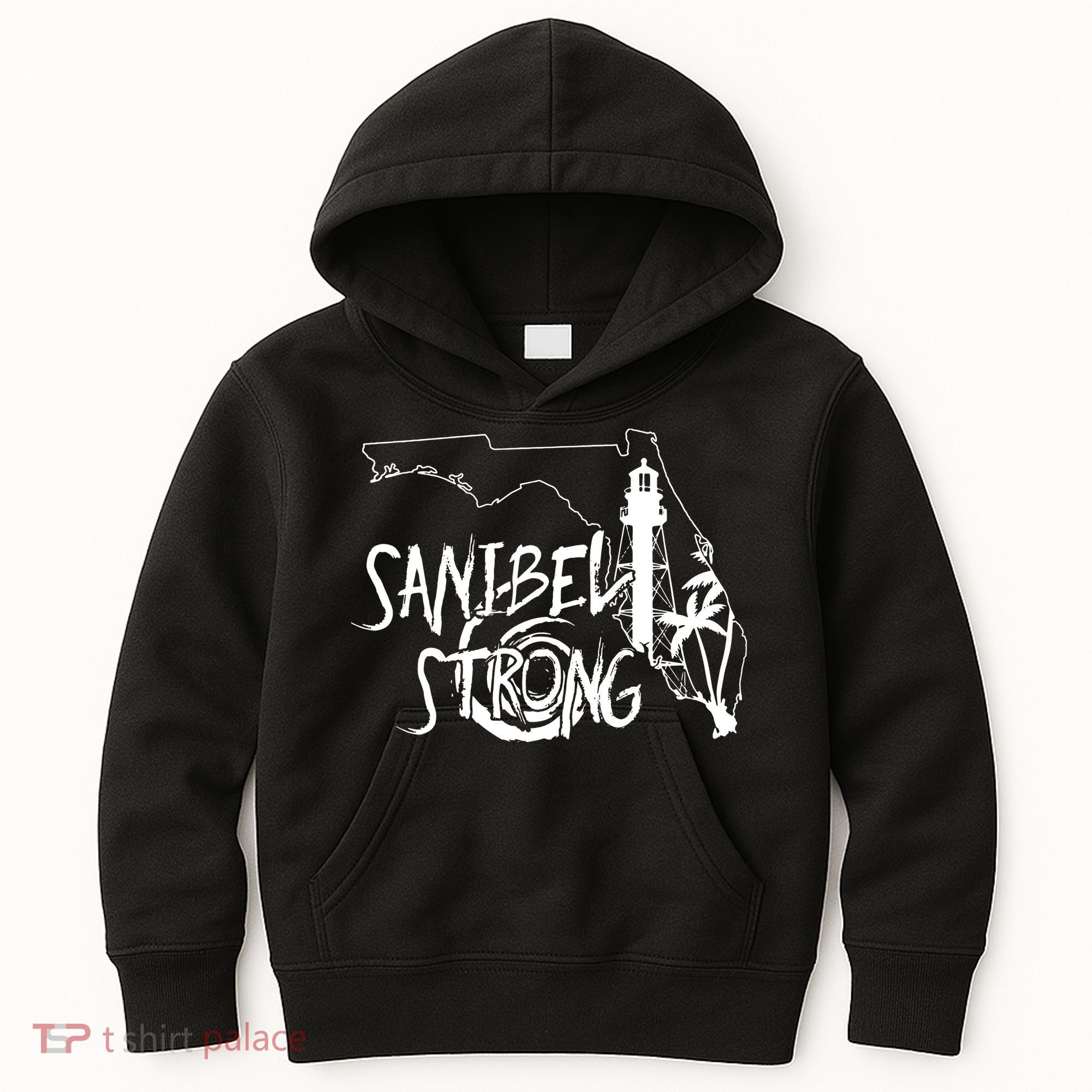Florida Strong Lighthouse Florida Donation Kids Hoodie