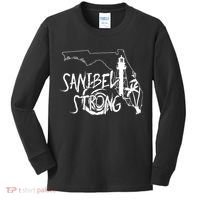 Florida Strong Lighthouse Florida Donation Kids Long Sleeve Shirt thumb 0