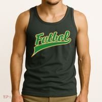 Futbol Sport Logo Tank Top thumb 3