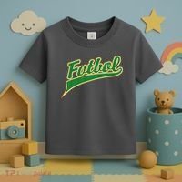 Futbol Sport Logo Toddler T-Shirt thumb 3