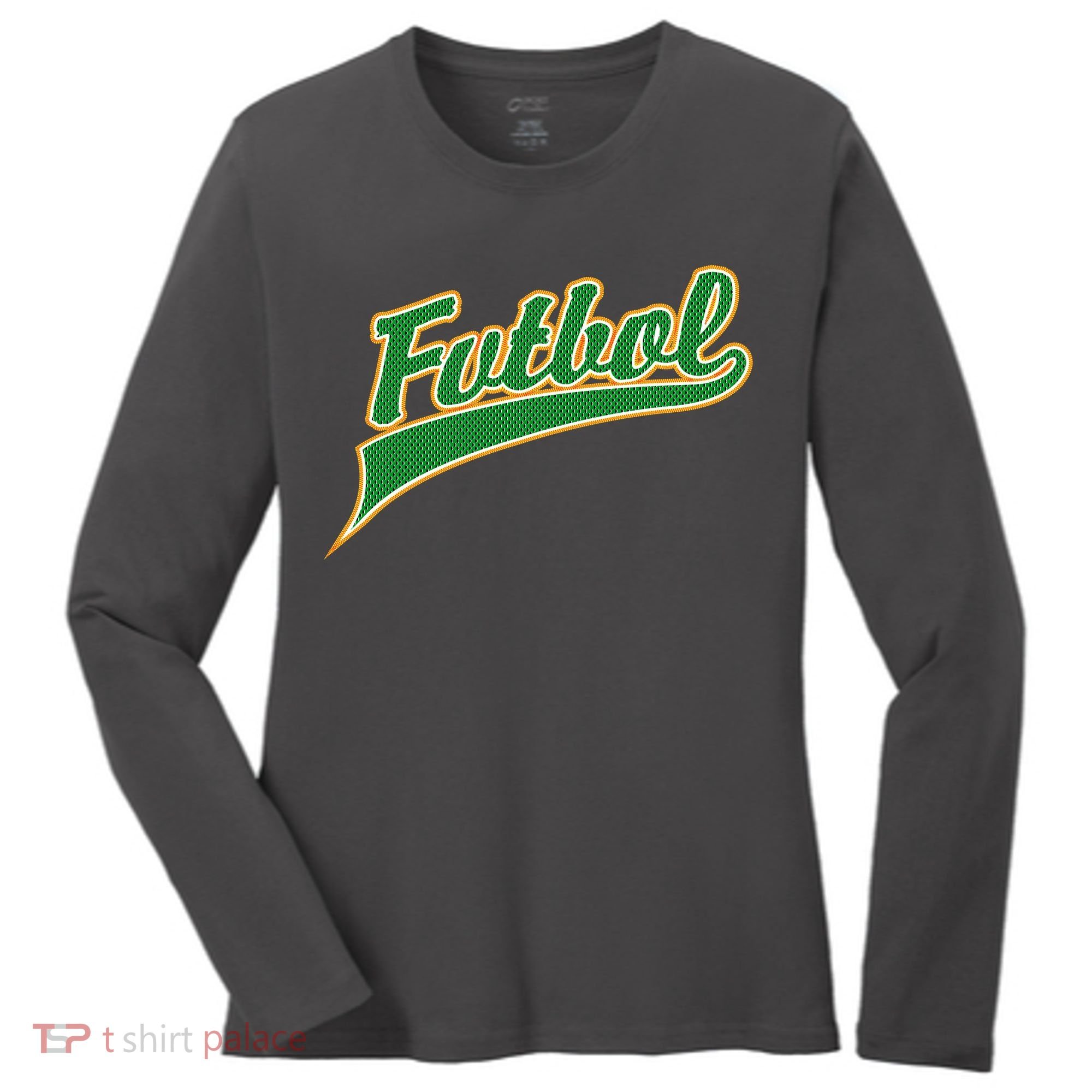 Futbol Sport Logo Women's Long Sleeve Shirt