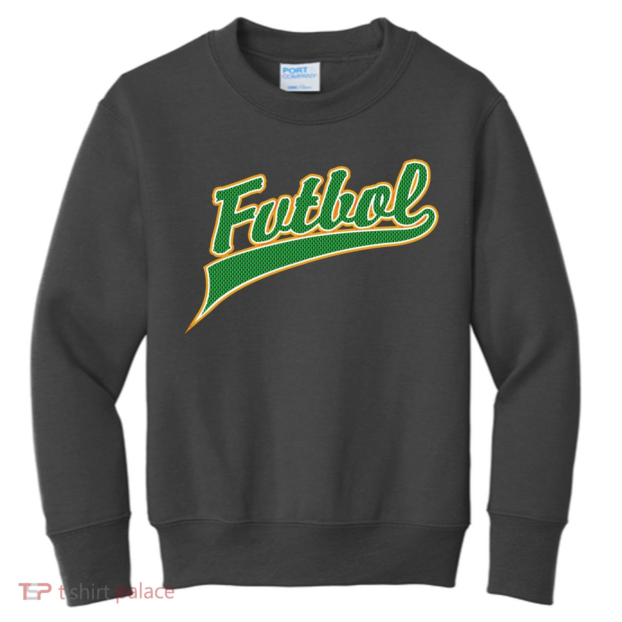 Futbol Sport Logo Kids Sweatshirt