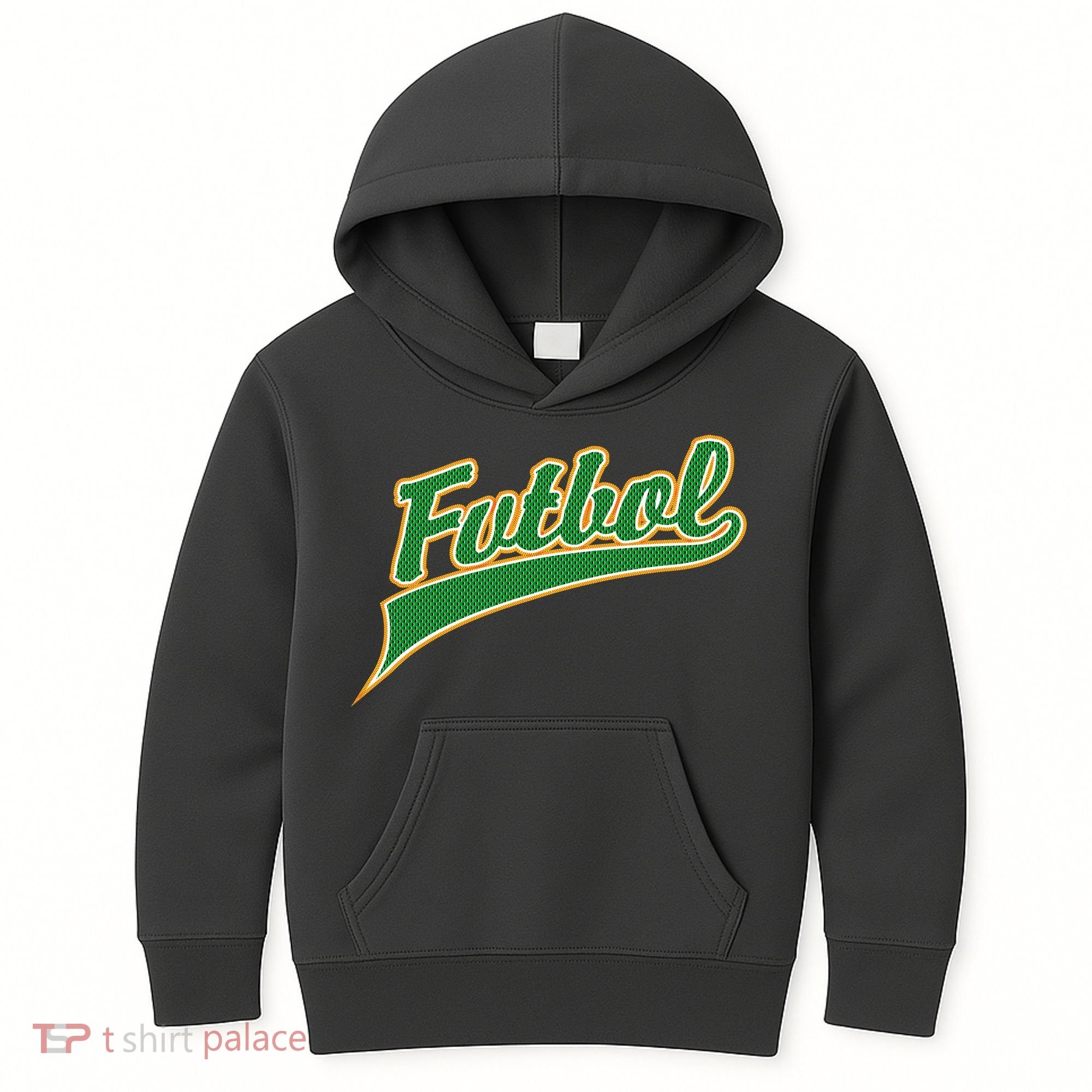 Futbol Sport Logo Kids Hoodie