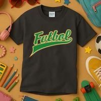 Futbol Sport Logo Kids T-Shirt thumb 3