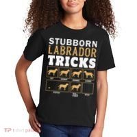 Funny Stubborn Labrador Retriever Dog Tricks Black Lab Gifts Kids T-Shirt thumb 2