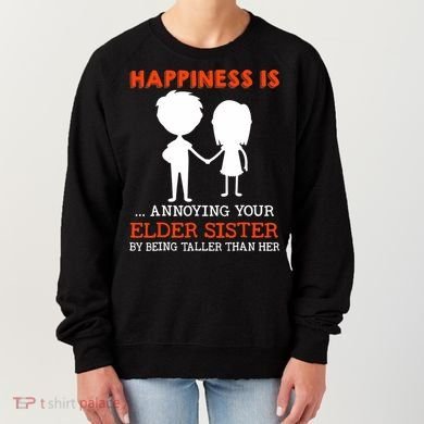 Funny Sibling Little Brother Lil Sister Women's Sweatshirt