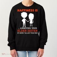 Funny Sibling Little Brother Lil Sister Women's Sweatshirt thumb 0