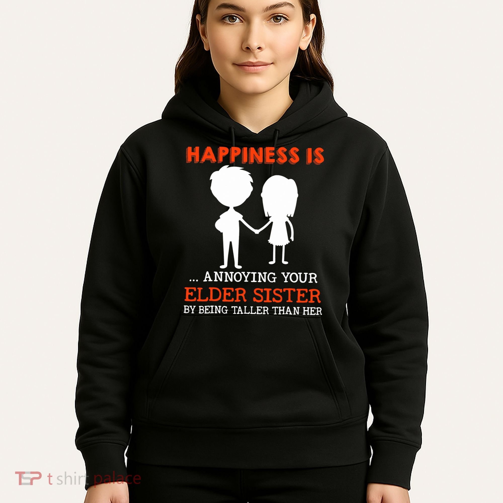 Funny Sibling Little Brother Lil Sister Hoodie