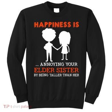 Funny Sibling Little Brother Lil Sister Sweatshirt