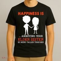 Funny Sibling Little Brother Lil Sister T-Shirt thumb 3
