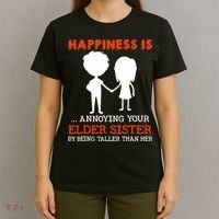 Funny Sibling Little Brother Lil Sister T-Shirt thumb 4