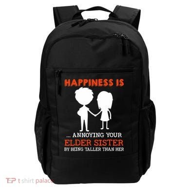 Funny Sibling Little Brother Lil Sister Backpack