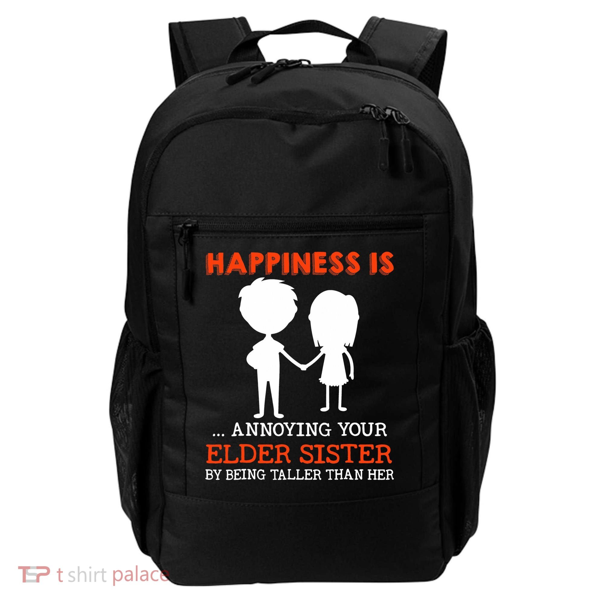 Funny Sibling Little Brother Lil Sister Backpack