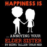 Funny Sibling Little Brother Lil Sister Button thumb 1
