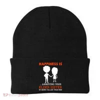 Funny Sibling Little Brother Lil Sister Beanie thumb 0