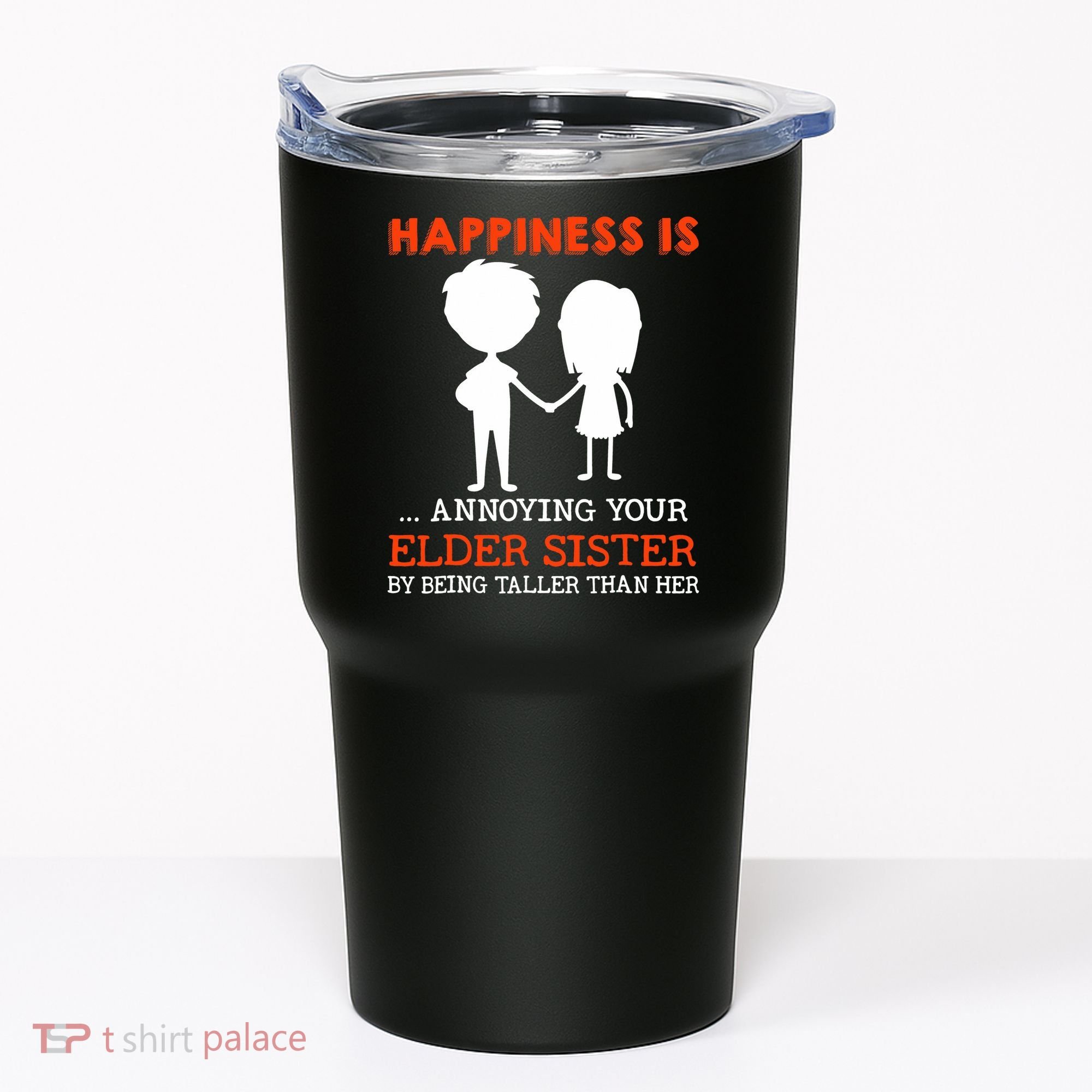Funny Sibling Little Brother Lil Sister Tumbler