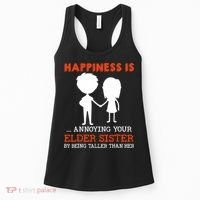 Funny Sibling Little Brother Lil Sister Women's Tank Top thumb 0