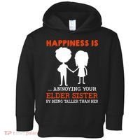 Funny Sibling Little Brother Lil Sister Toddler Hoodie thumb 0