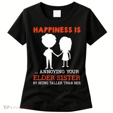 Funny Sibling Little Brother Lil Sister Women's T-Shirt