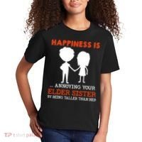 Funny Sibling Little Brother Lil Sister Kids T-Shirt thumb 2
