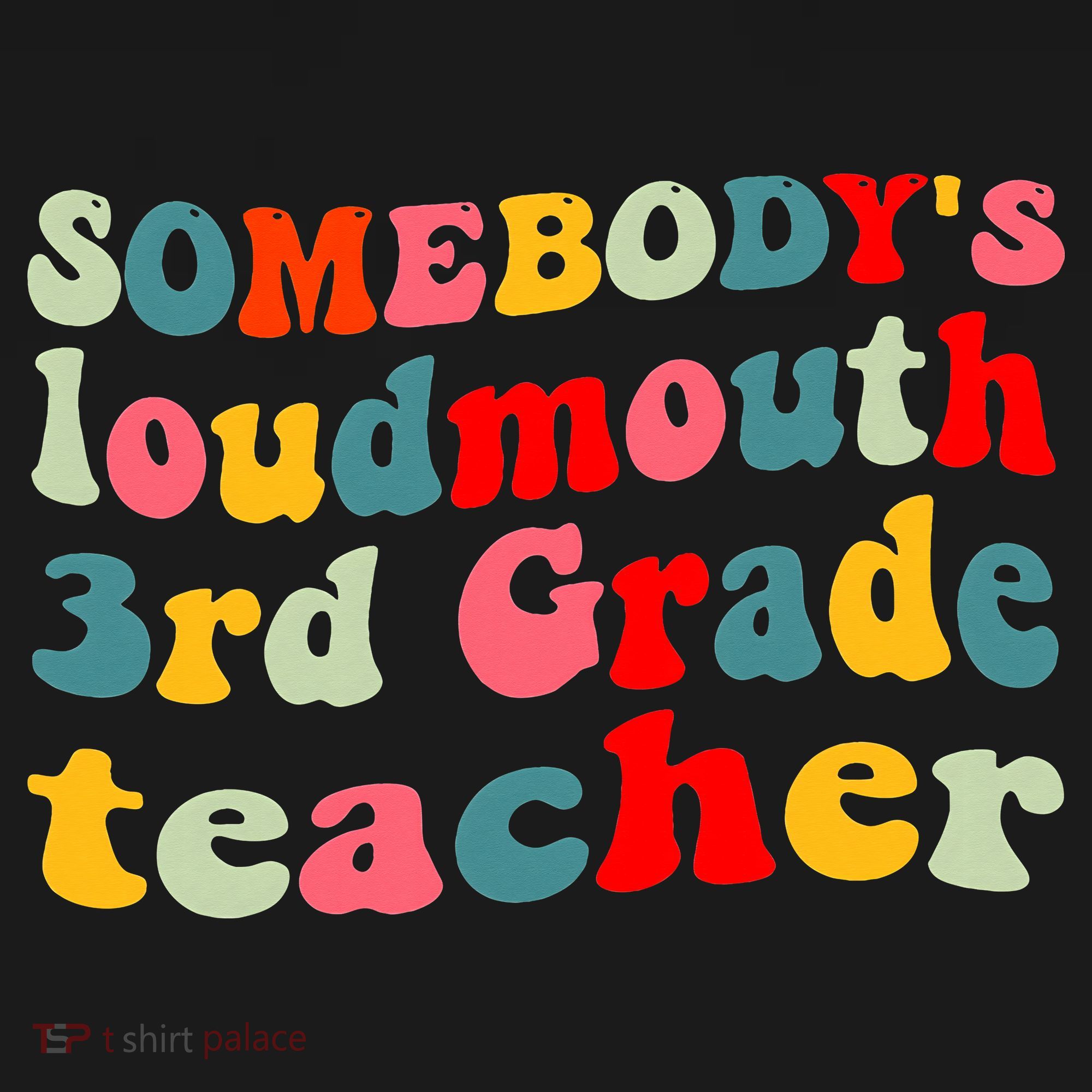 funny somebody's loudmouth 3rd grade teacher Visor