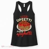 Funny Spaghetti Lover Gift Pasta Italian Cuisine Food Foodie Women's Tank Top thumb 0