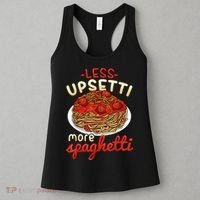 Funny Spaghetti Lover Gift Pasta Italian Cuisine Food Foodie Women's Tank Top thumb 3