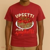 Funny Spaghetti Lover Gift Pasta Italian Cuisine Food Foodie T-Shirt thumb 3