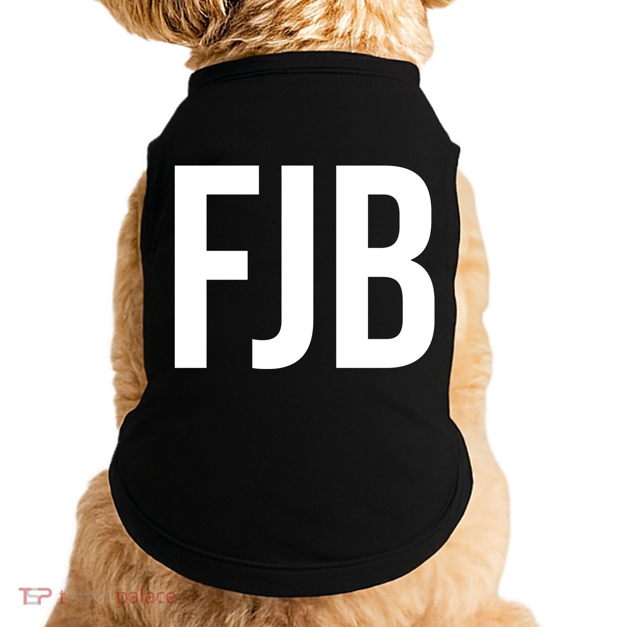 FJB Simple Logo (F!ck Joe Biden) Doggie Tank