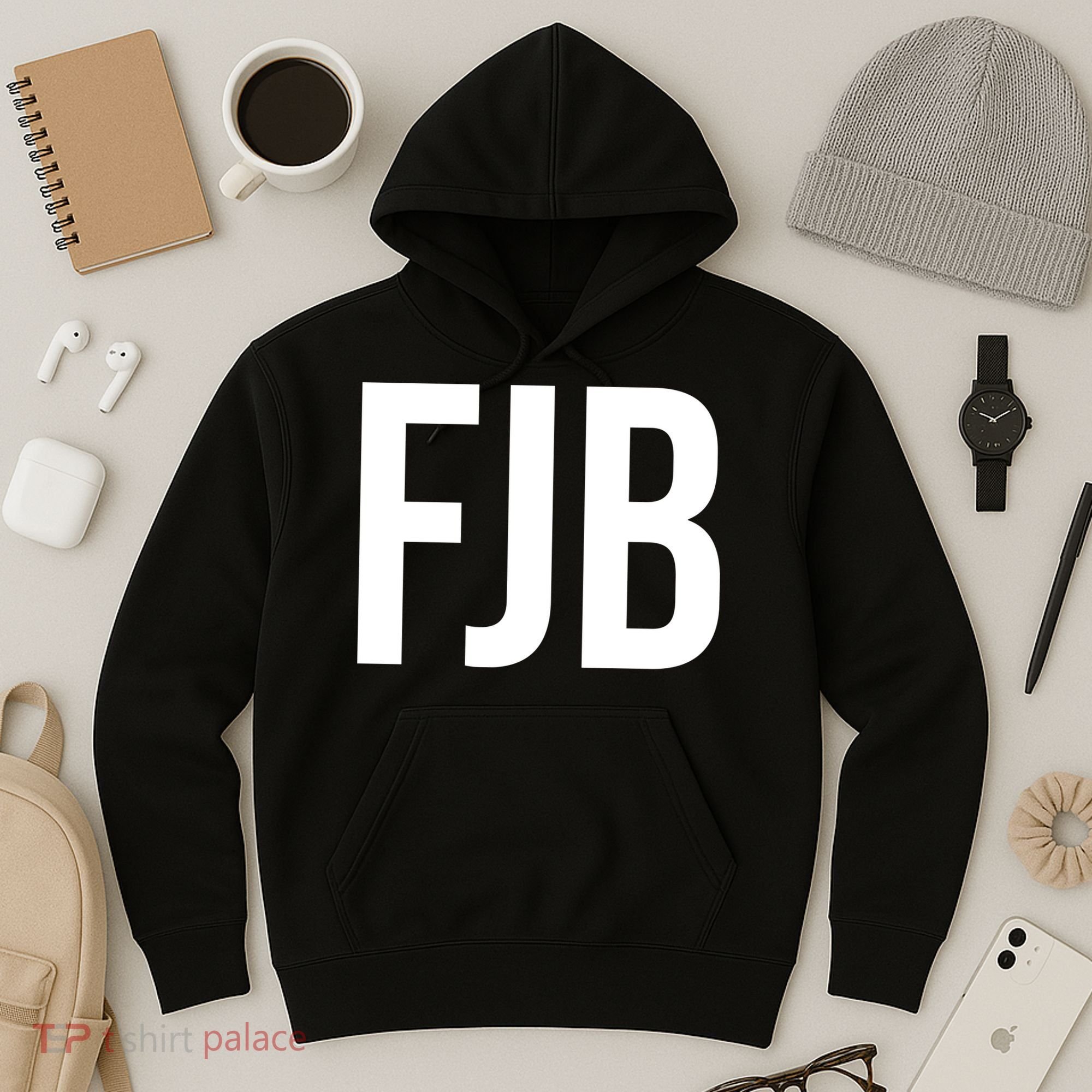 FJB Simple Logo (F!ck Joe Biden) Hoodie