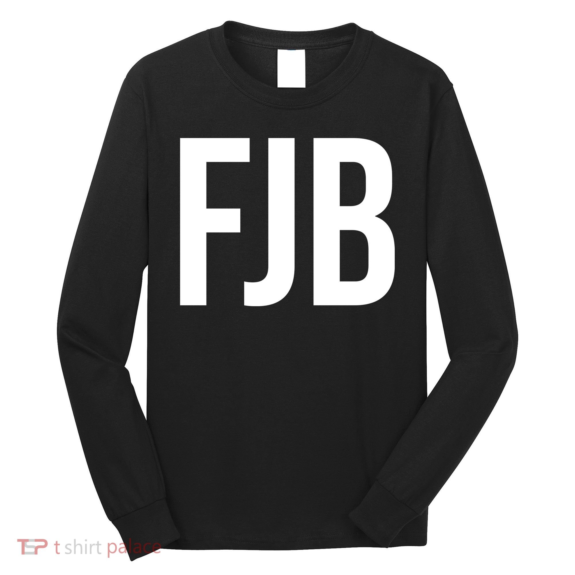 FJB Simple Logo (F!ck Joe Biden) Long Sleeve Shirt