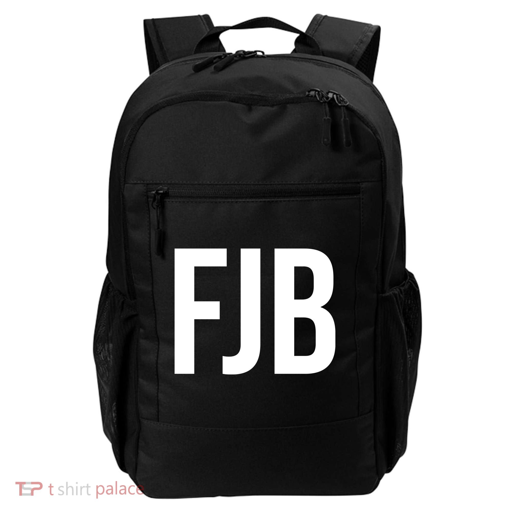 FJB Simple Logo (F!ck Joe Biden) Backpack