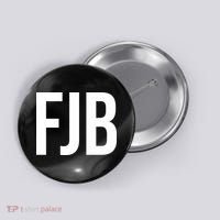 FJB Simple Logo (F!ck Joe Biden) Button thumb 0