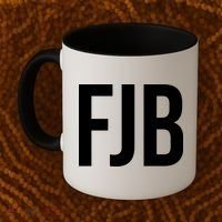 FJB Simple Logo (F!ck Joe Biden) Coffee Mug thumb 2