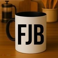 FJB Simple Logo (F!ck Joe Biden) Coffee Mug thumb 4