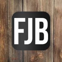 FJB Simple Logo (F!ck Joe Biden) Coaster thumb 0