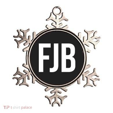 FJB Simple Logo (F!ck Joe Biden) Ornament