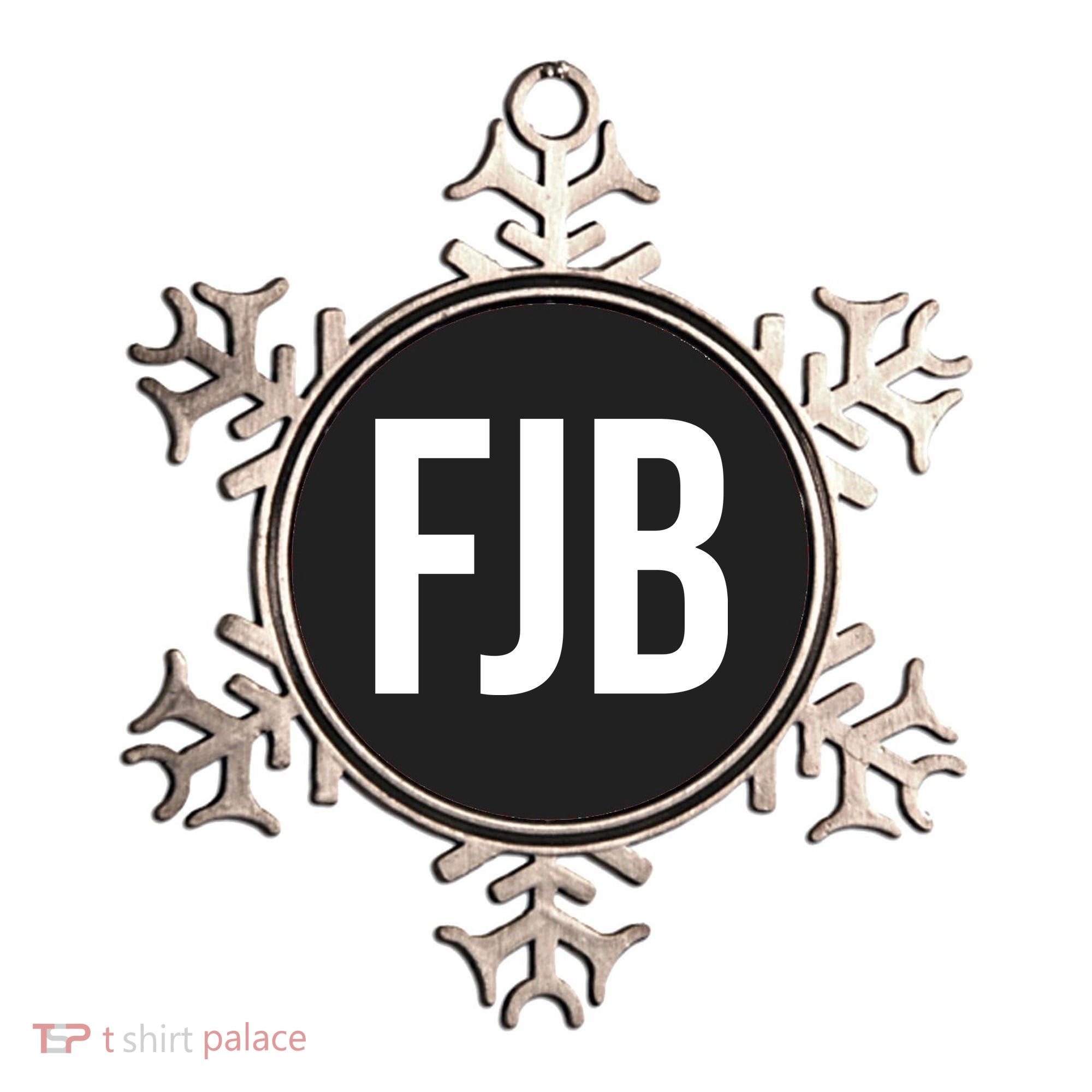 FJB Simple Logo (F!ck Joe Biden) Ornament