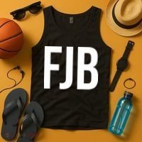 FJB Simple Logo (F!ck Joe Biden) Tank Top thumb 4