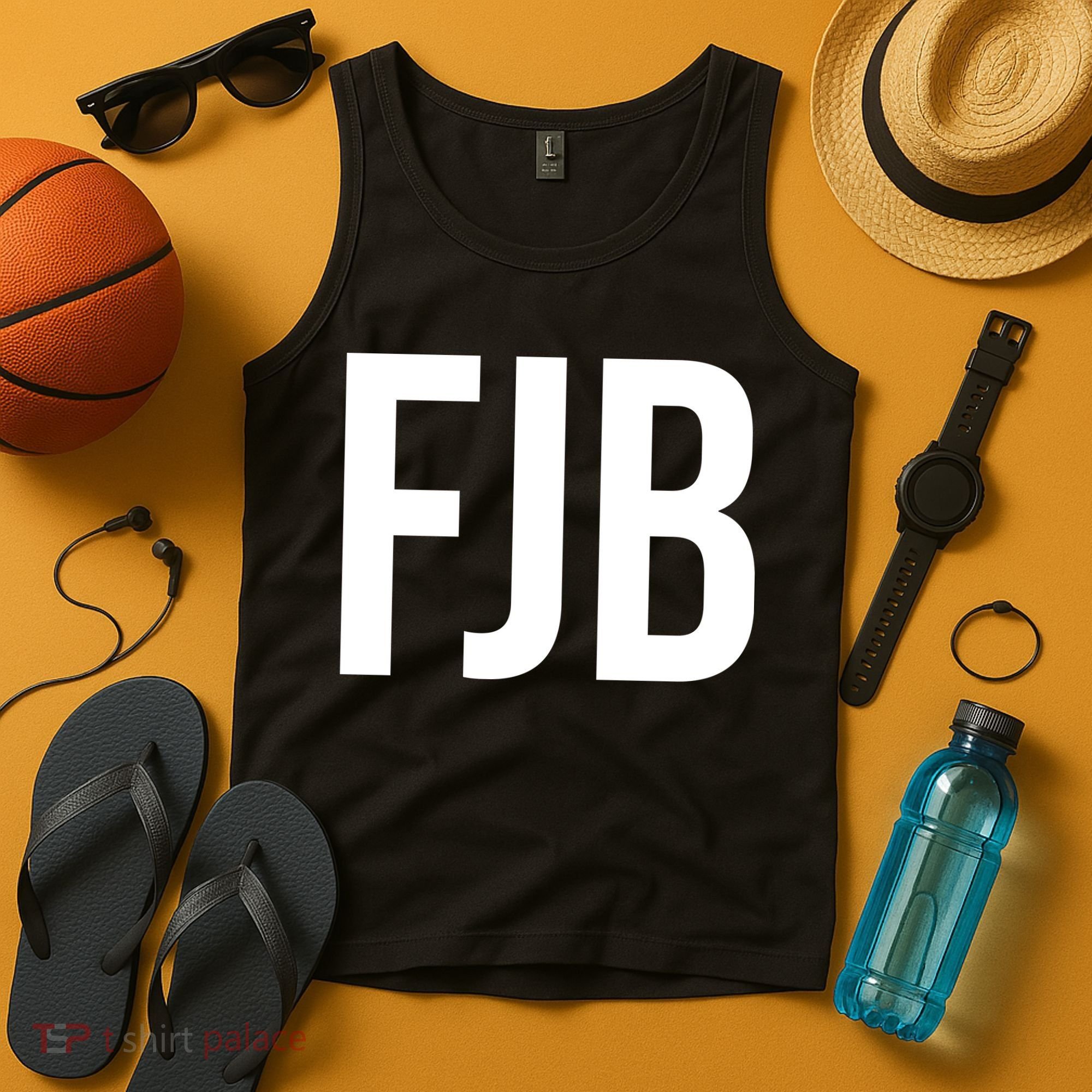 FJB Simple Logo (F!ck Joe Biden) Tank Top